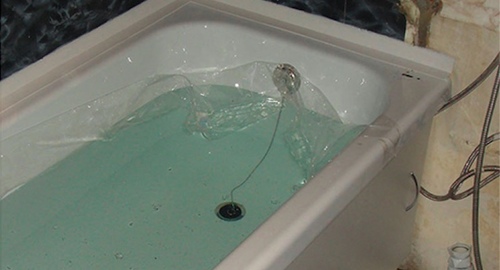 Установкой акрилового вкладыша | Липки